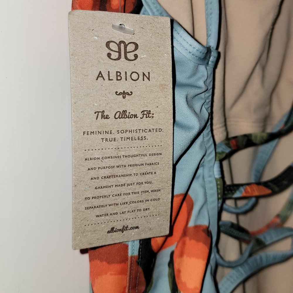 Albion Clementine one piece bathing suit